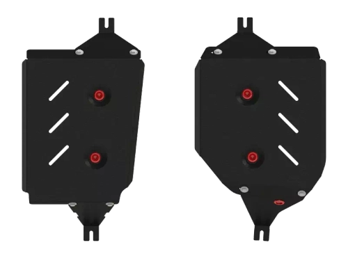 Защита топливного бака (2 мм, сталь) для Haval Dargo 2022- (V = 2.0 AT 4WD) Sheriff.39.5177