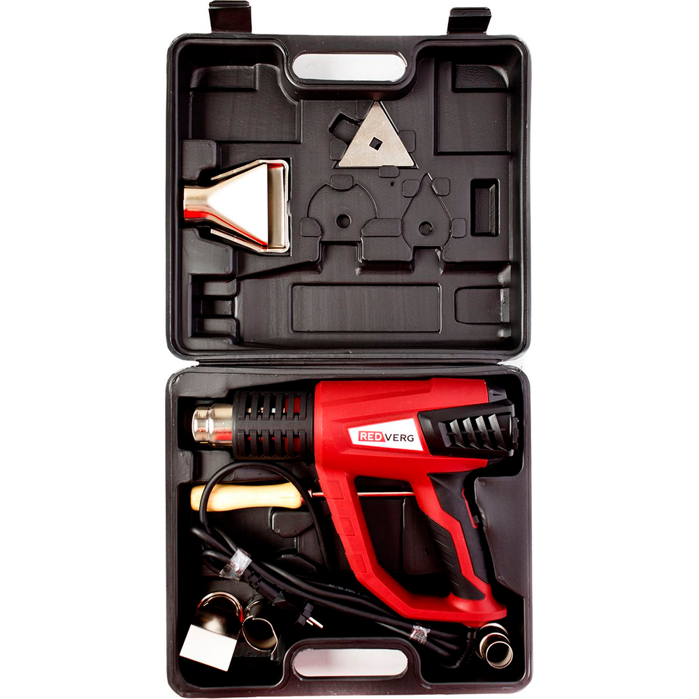 Фен строительный RD-HG2000D технический / 2000 Вт