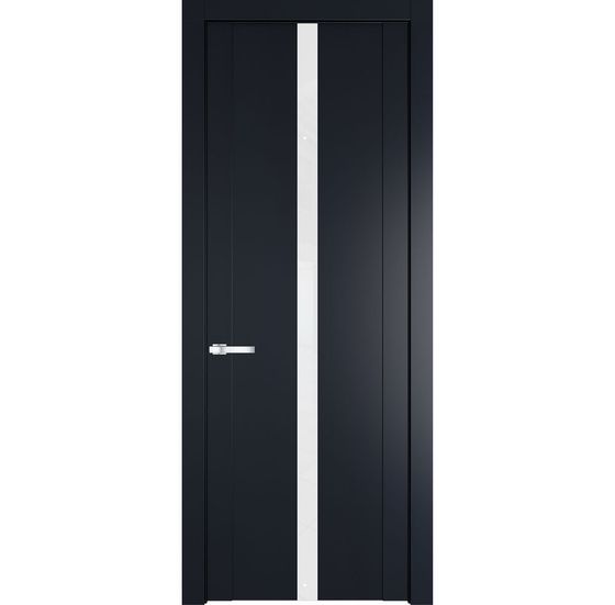 Межкомнатная дверь эмаль Profil Doors 1.8P нэви блу стекло лак классик