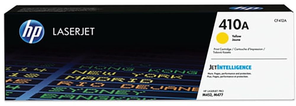 Картриджи HP CF412A желтый