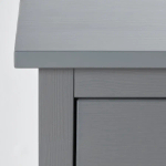 Комод - IKEA HEMNES/ХЕМНЭС ИКЕА, 66х38х54 см, серый