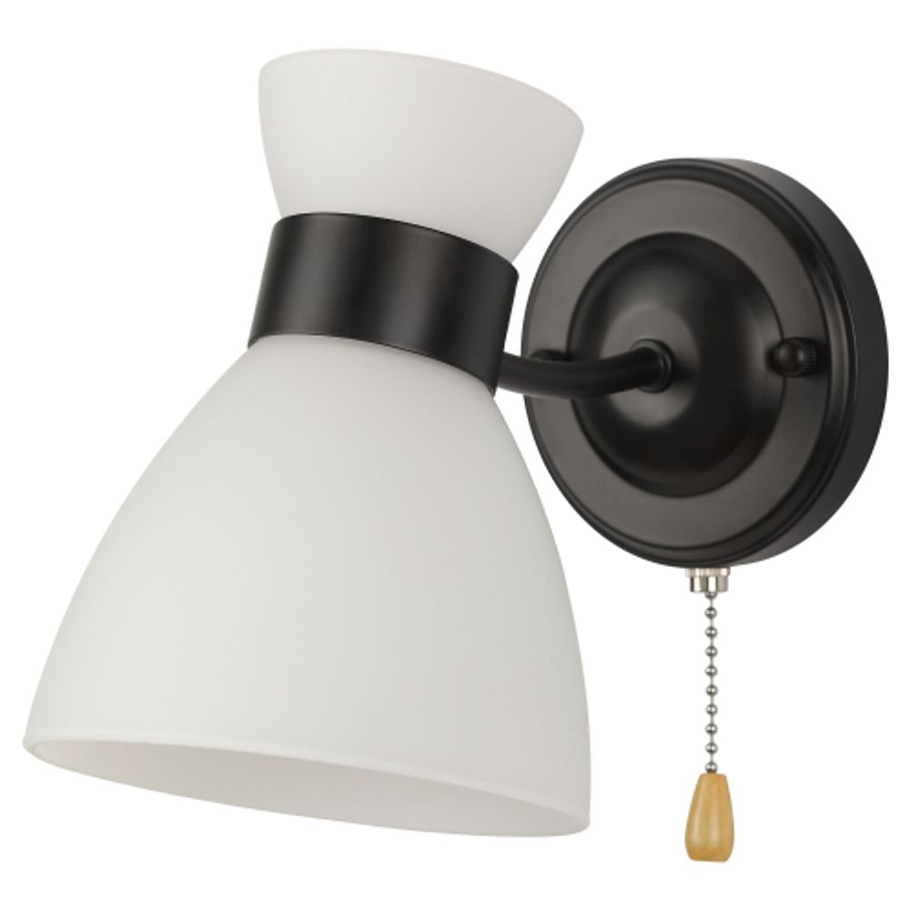 Бра светильник Rivoli Aemilia 9185-401 настенный 1хЕ27 60 Вт модерн с выключателем | Rivoli