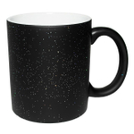 Кружка Хамелеон черная с БЛЕСТКАМИ