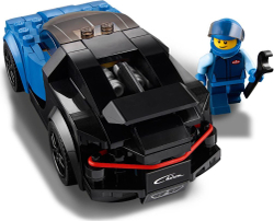 LEGO Speed Champions: Автомобиль Bugatti Chiron 75878 — Bugatti Chiron — Лего Спид чампионс Чемпионы скорости