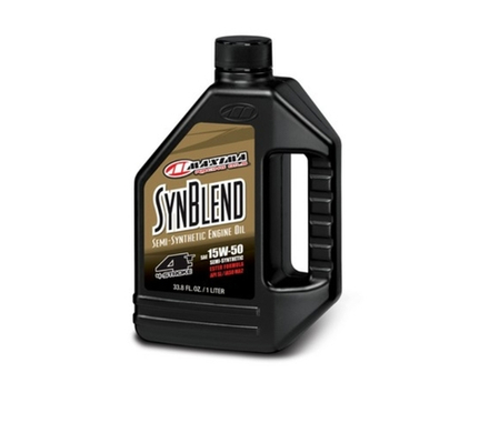 Масло 4т 15W-50 Maxima Syn Blend Ester 1л (полусинт)