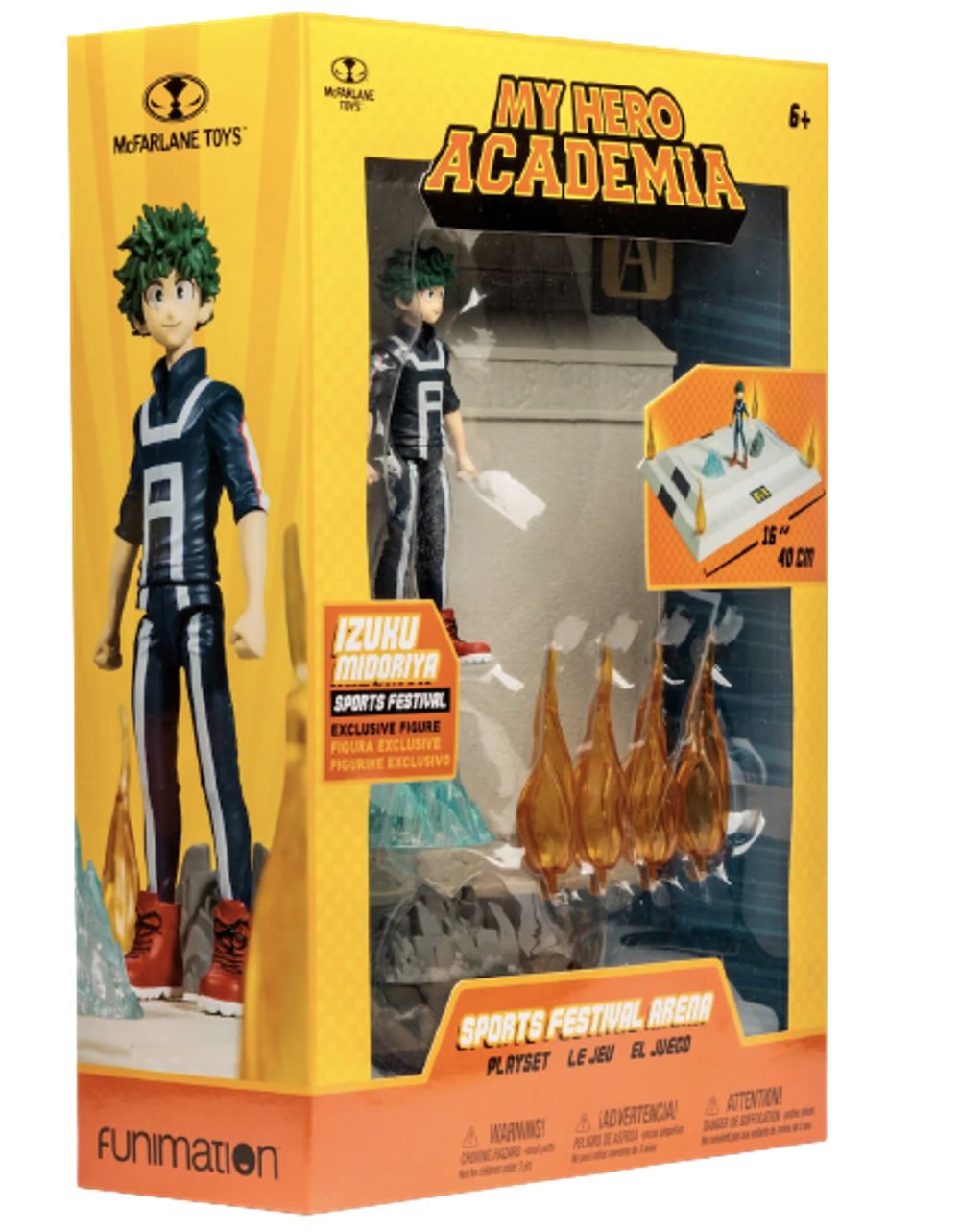 Фигурка McFarlane My Hero Academia Sports Festival Arena + Midoriya