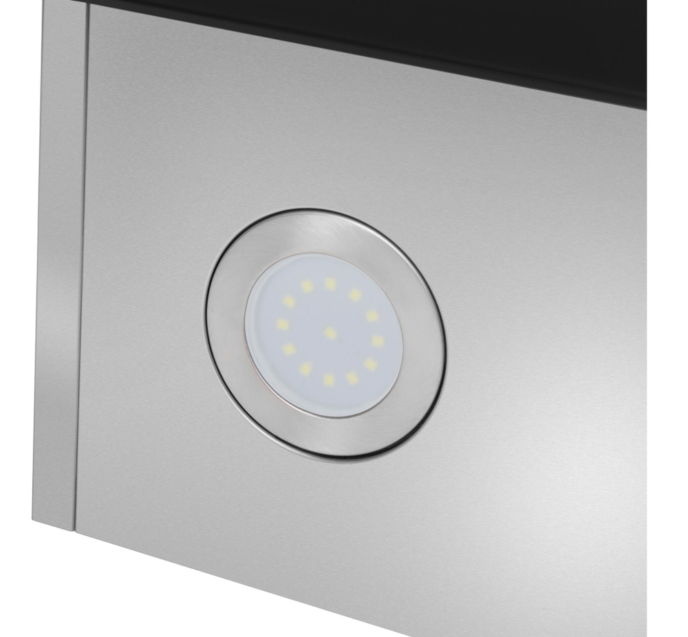 Кухонная вытяжка MAUNFELD Mersey 50 черный\вставка сатин фото 7