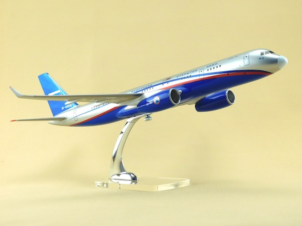 Модель самолета Ту-214ОН (М1:100, Открытое небо)