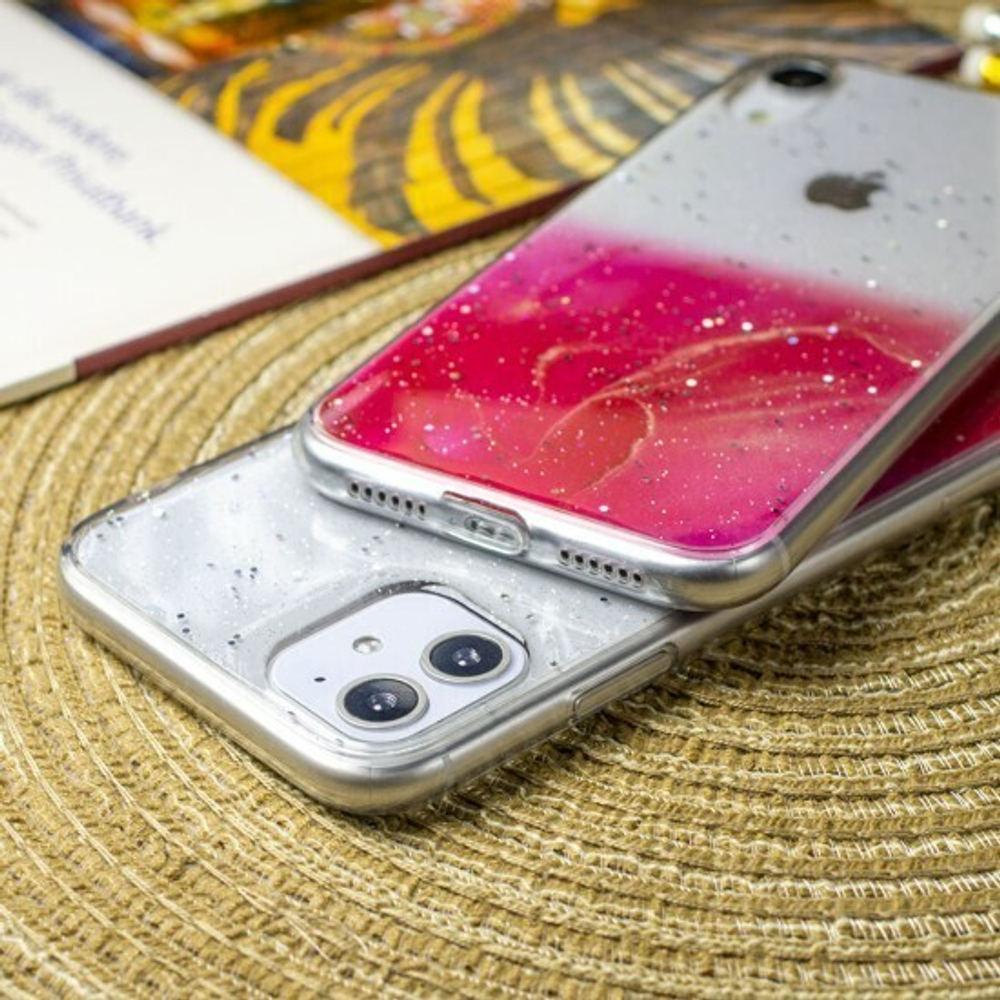 Силиконовый чехол Акварель для Samsung Galaxy A21, 011857