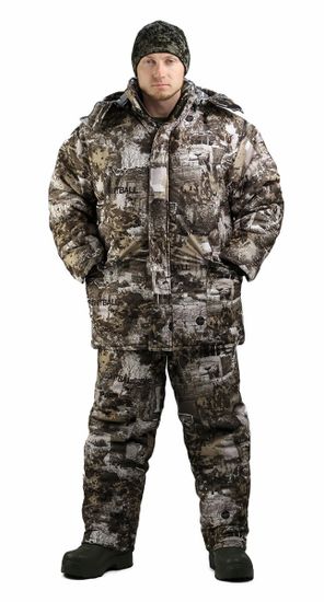 Костюм зимний "Тайгат" полукомбинезон (кмф Paintball), тк.мембрана