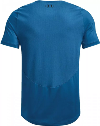 Мужская теннисная футболка Under Armour Men's UA Rush™ 2.0 Vent Short Sleeve - cruise blue/black