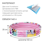 Бассейн надувной Princess, 122 х 25 см, от 2 лет, 91047 Bestway