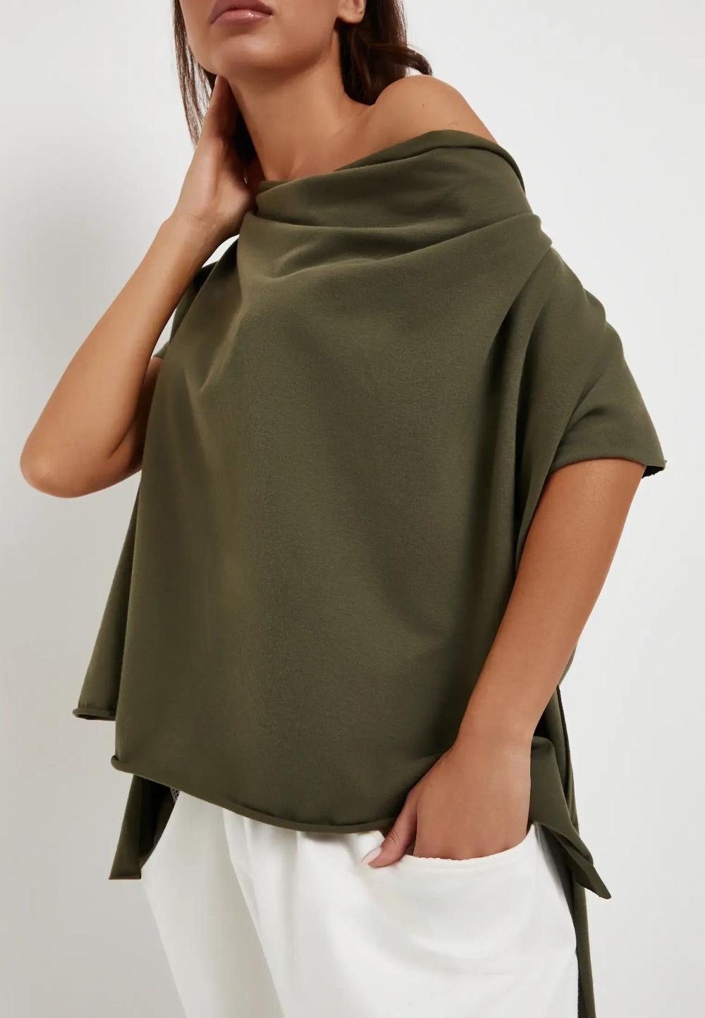 Футболка Качели Хаки