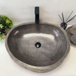 Раковина из речного камня RS-63600 (62*53*16) 0124