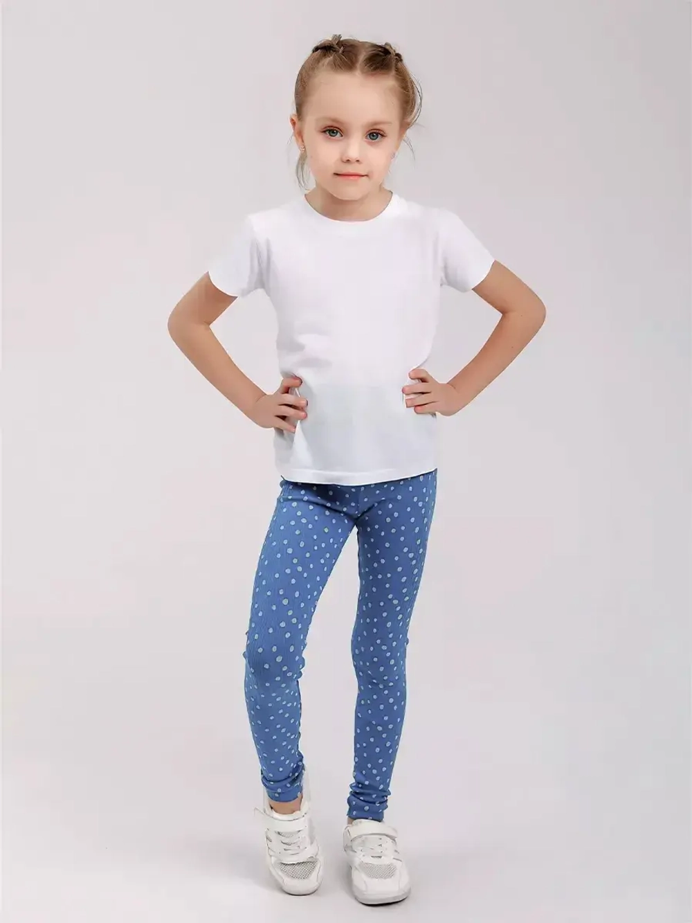 Леггинсы в рубчик лосины для школы и садика