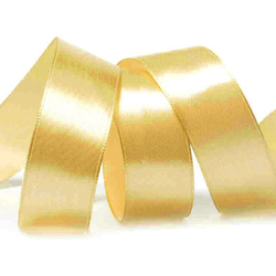 Лента атласная 25 мм (23 метра, цвет №87 Золотистый)