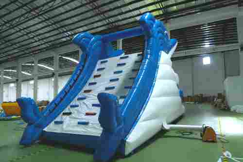 Водная надувная горка «Умный дельфин», 10*4*5 м