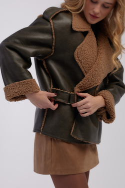 Куртка из экокожи CLOTHÉ