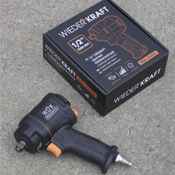 WDK-20425S Гайковерт пневматический ударный, композитный корпус, привод 1/2", 1200 Нм