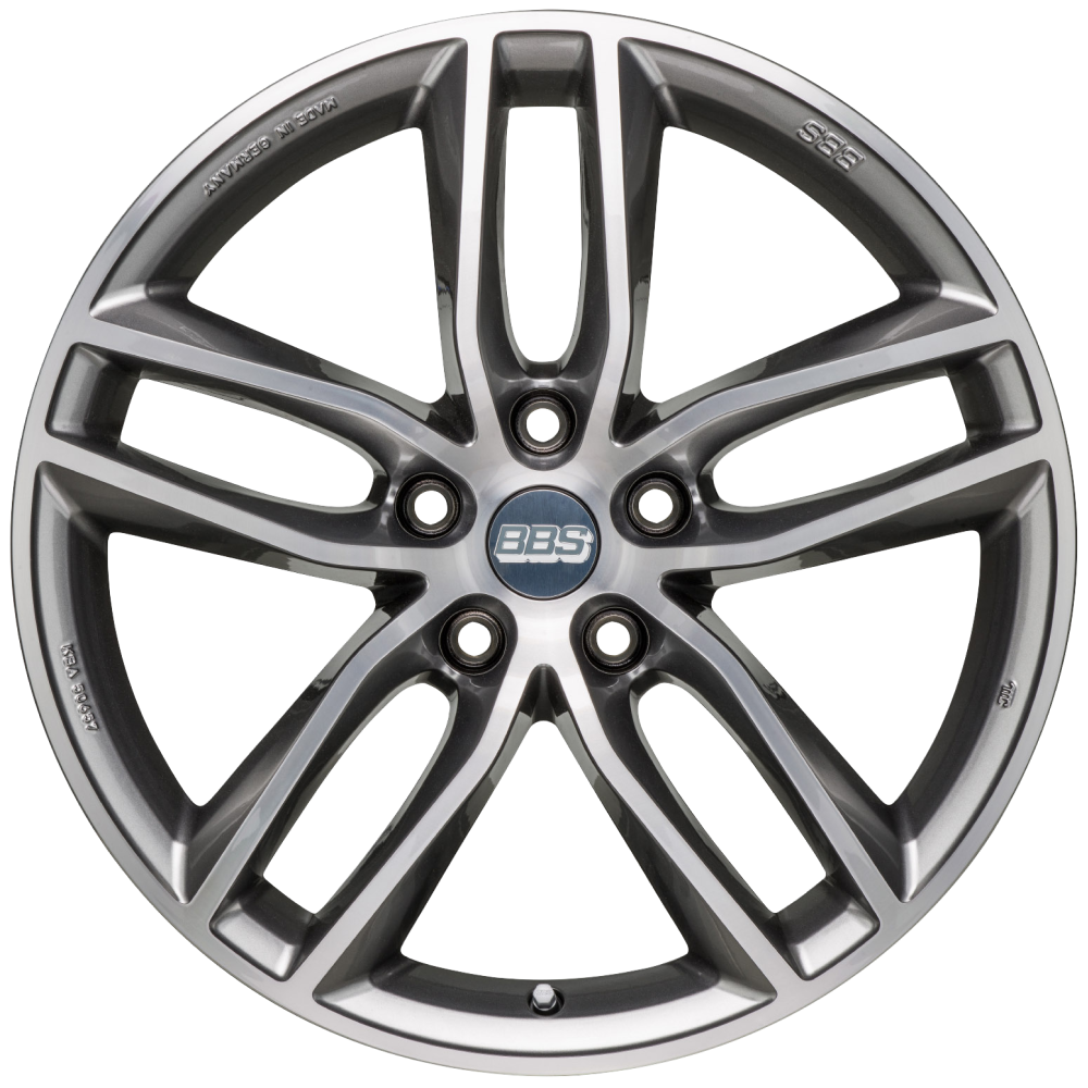 Диск колесный BBS SX 8.5x19 5x114.3 ET45 CB82.0 platinum silver/diamond cut