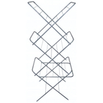 Сушилка для белья напольная "Оптима" длина сушильного полотна 15 м, нагрузка до 15 кг H=1,45м цвет белый