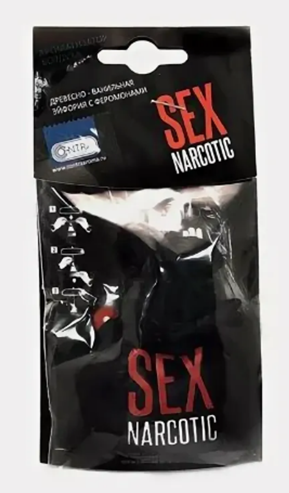 Ароматизатор Мешочек Contra  SEX NARCOTIC (Древесно-ванильная эйфория+феромоны) M-09