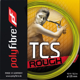 Теннисные струны Polyfibre TCS Rough (12,2 m) - желтый
