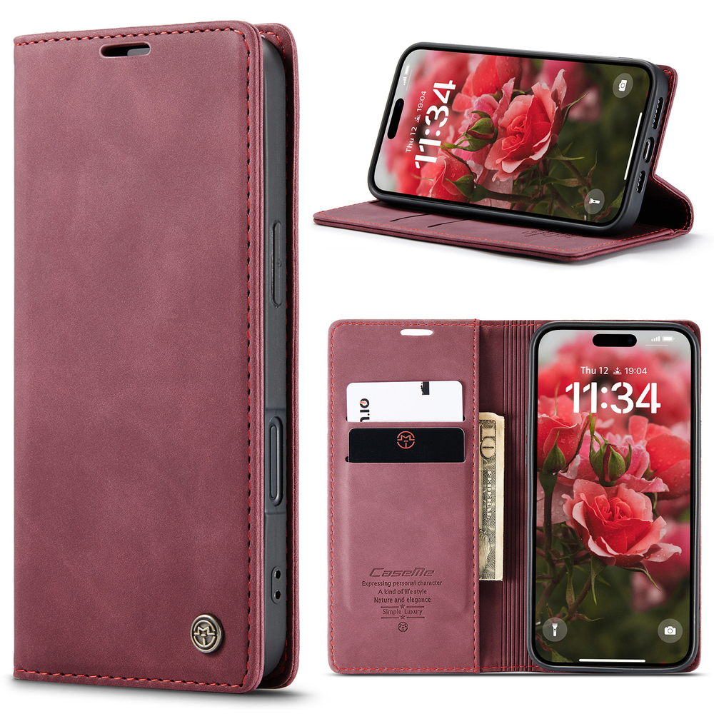 Чехол-книжка CaseMe Matte iPhone 16