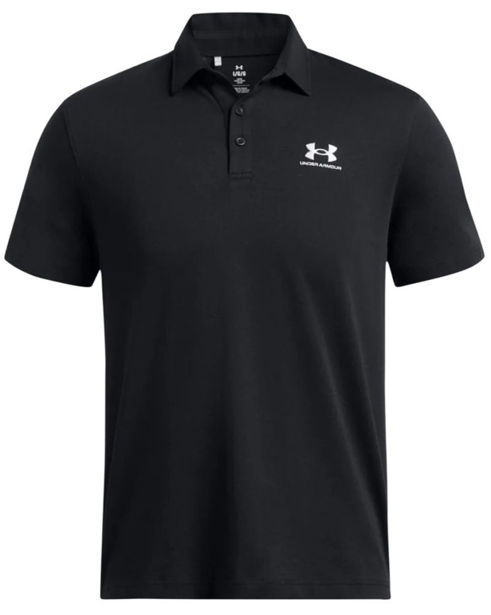 Мужское теннисное поло Under Armour Icon - черный