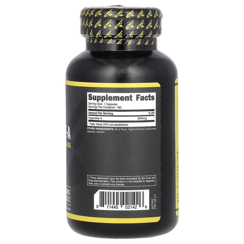 Primaforce, гуперзин А, 200 мкг, 180 капсул