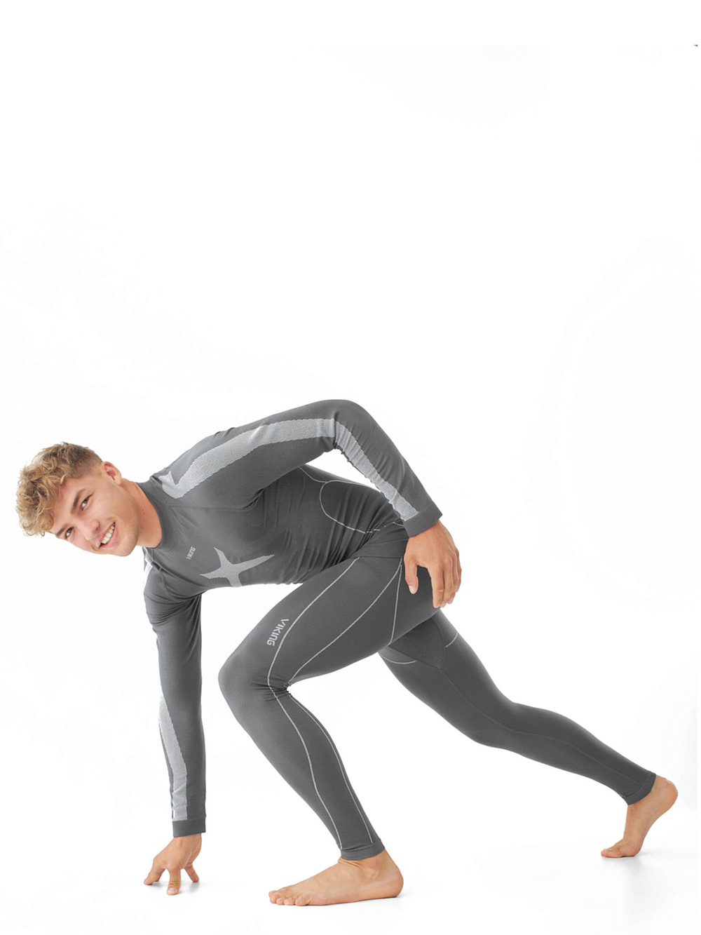 Комплект термобелья VIKING Primeone Man Set Grey (US:M)