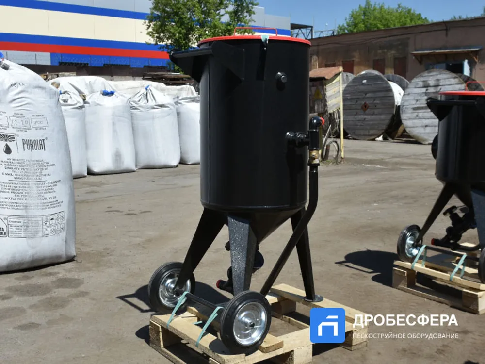 Пескоструйный аппарат PST-PS-100-1 с универсальным дозатором