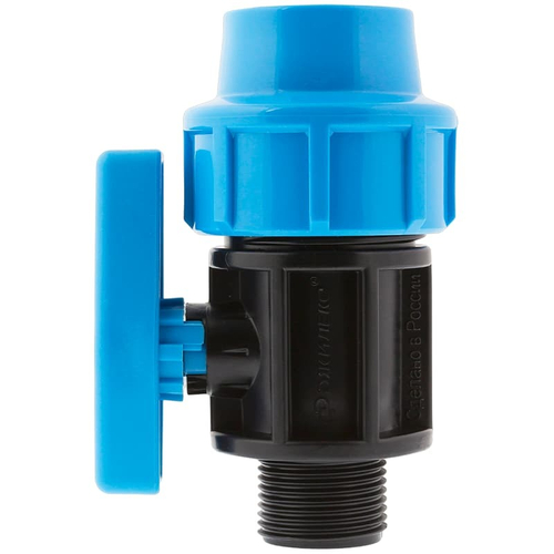 Кран ПЭ 25*3/4 нар. (Джилекс)