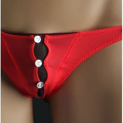 Мужское нижнее белье брифы красные TM Collection TM3050