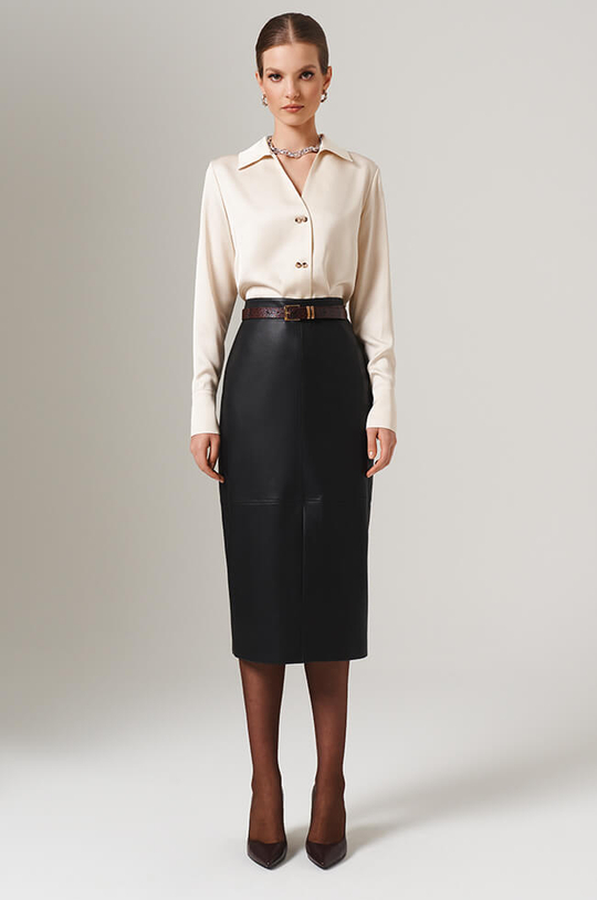 23153 Блузка женская (кремовый)