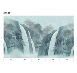 Пейзаж Водопад панно