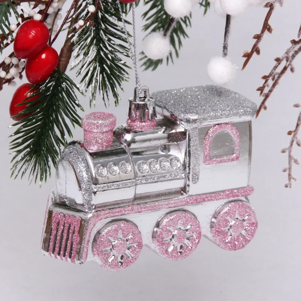 Ёлочная игрушка «Сказочное путешествие» 9,5*2*10,5 см, серебро