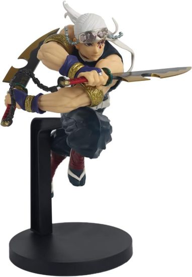 Фигурка Demon Slayer Kimetsu No Yaiba Tengen Uzui, 19 см / Фигурка по мотивам аниме "Клинок, рассекающий демонов", Тенген Узуй, 19 см