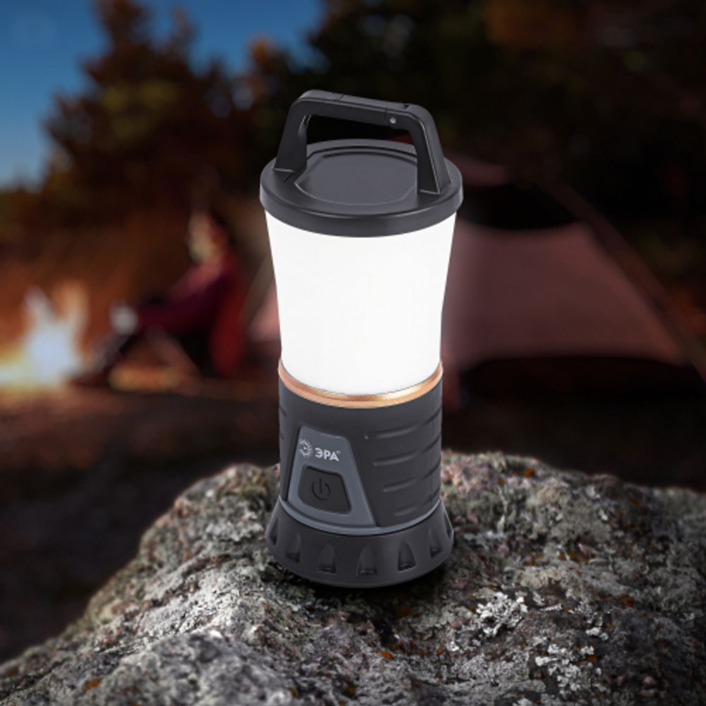 Фонарь кемпинговый светодиодный ЭРА KB-701 Атлас на батарейках 5Вт, 3хАА | Кемпинговые фонари