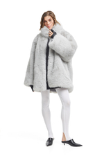 Шуба Old Money Gray