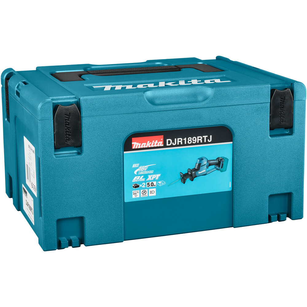 Пила сабельная аккумуляторная Makita DJR 189 RTJ