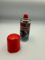 Силикон жидкий рыболовный Три Кита - спрей 140ml, для смазки катушек и защиты плетеного шнура. Товар уцененный