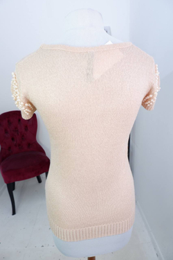 Джемпер Bestia с бусинами, маркировка S, визуально 44 размер