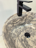 Раковина напольная из мрамора Pedestal Doreng Spiral MN-65926 40х40х90