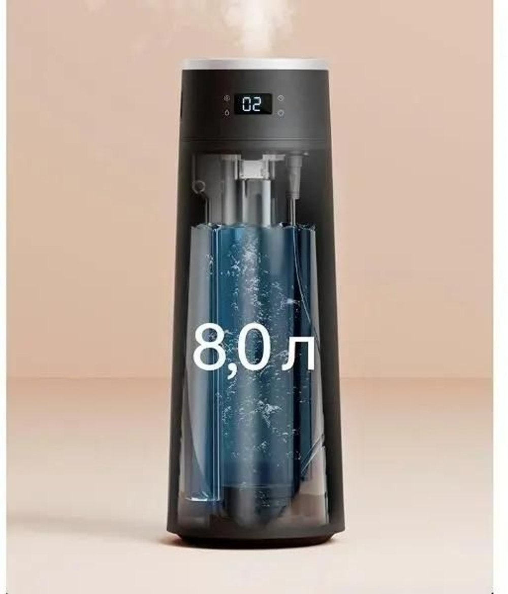 Увлажнитель воздуха ультразвуковой DEERMA DEM-F950W,  8л,  серый