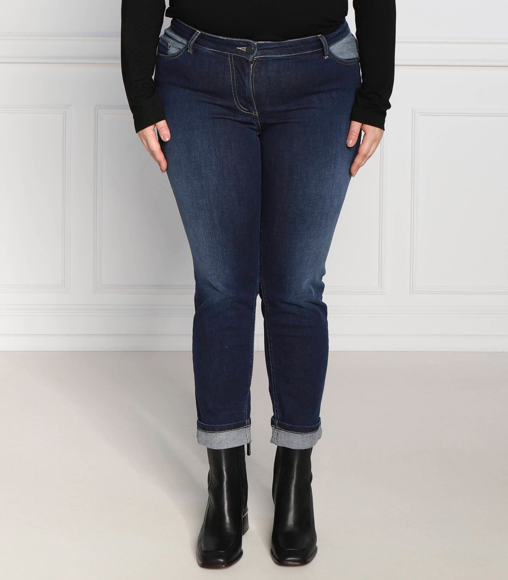 джинсы igor plus size Persona by Marina Rinaldi - темно-синий(1184022)