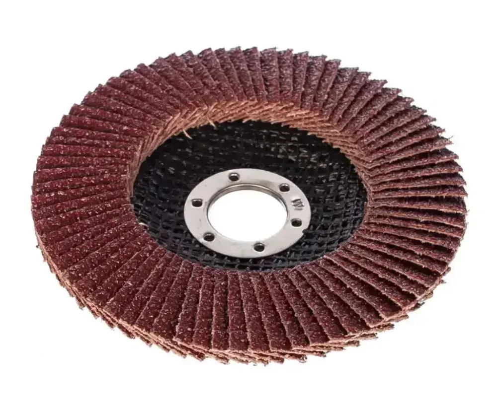 Круг лепестковый торцевой для УШМ / КЛТ Абразив 125Х22мм /зерно 80 (10шт)