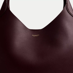 COACH СУМКА ЧЕРЕЗ ПЛЕЧО BROOKLYN 34, БОРДОВЫЙ