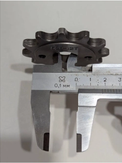 tt Ведущая звезда 520-12T на вал мотоцикла 20 мм