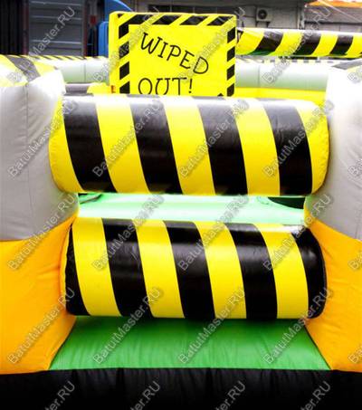 Коммерческая надувная игра "Увернись от палки" (Melt Down) 5*5*1.5 м